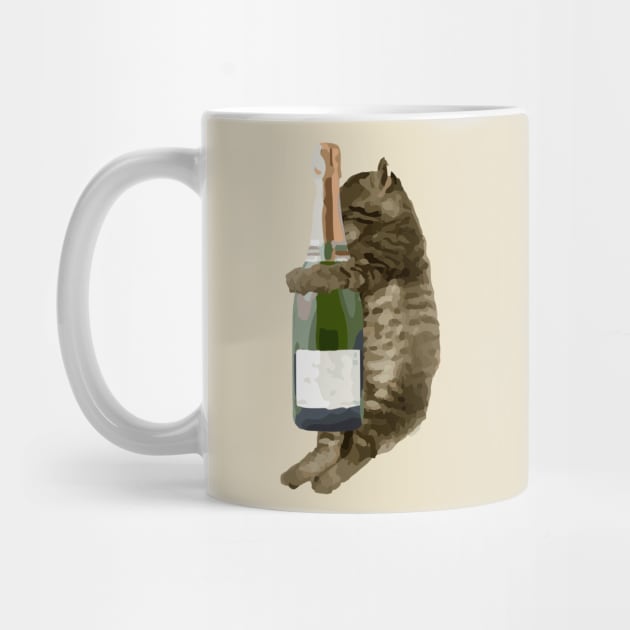Cat Champagne by chris_richards_